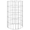 vidaXL Circular Gabion Raised Beds 3 pcs Galvanized Steel Ã˜11.8"x19.7" - 3 of 4