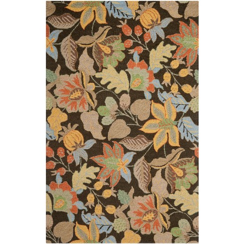 Safavieh Blossom BLM863A Hand-hooked Blue / Multi Rug