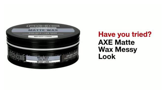 Axe Urban Messy Look Epic Hold Matte Hair Wax - 2.64oz, 2 of 10, play video