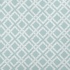 e by design Geometric Rope Rigging Decorative Throw Pillow Aqua Green: Indoor Square Cushion, Nautical Theme, Twill Polyester - 2 of 4