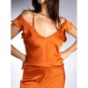 Jess by Meiko Women's Asymmetrical Butterfly Sleeve Slip Dress - 2 of 4