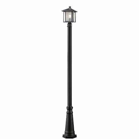 Z-Lite Aspen 1 - Light Post Light in  Black - image 1 of 1