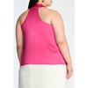 ELOQUII Women's Plus Size Halter Neck Top - 3 of 4