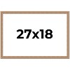 PosterPalooza | Deco Brown Picture Frame - UV Acrylic, Backing Board, Hanging Hardware Included - 2 of 4
