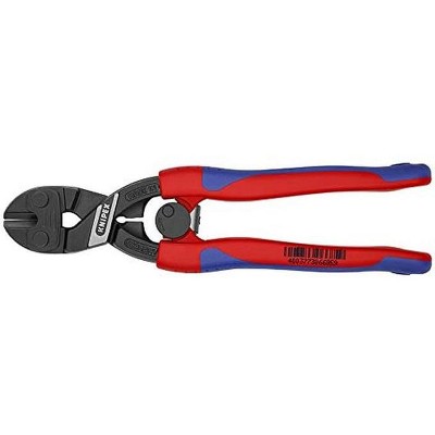 KNIPEX Tools 71 12 200, Comfort Grip High Leverage Cobolt Cutters with Opening Lock and Spring : KNIPEX