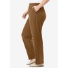 Woman Within Plus Size 7-Day Knit Ribbed Straight Leg Pant - 4 of 4