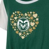 NCAA Colorado State Rams Girls' White Tie T-Shirt - image 3 of 3