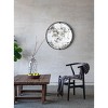 D31.5x0.5inTheodor Mirror with industrial design Round Mirror with Metal Frame for Wall Decor & Entryway Console Lean Against Wall - 4 of 4