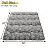 Floral Print Style Japanese Floor Mattress Indoor Living Room Bedroom Furniture, Tatami Mat Portable Floor Bed Roll Up Mattress for Camping Travel - 2 of 4