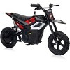 24V 350W Electric Dirt Bike for Teens, 12" Fat Tire Off-Road Motorcycle w/Hydraulic Brakes, 35-Mile Range, Powered Riding On Bike for Boys Girls 6-12 - 2 of 4