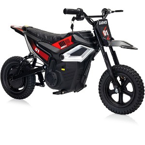 24V Electric Dirt Bike for Teens, Off-Road Motorcycle w/Hydraulic Brakes, Powered Riding On Bike Car for Boys Girls 6-12, Kids Ride On Car - 1 of 4