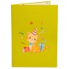 Paper Love Cat Birthday Pop Up Card, For Adults and Kids | 5" x 7" Cover - 2 of 4