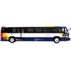 1999 TMC RTS Transit #99 Journal Sq. "Red & Tan in Hudson County" (New Jersey) White & Blue 1/87 (HO) Model by Iconic Replicas - 2 of 4