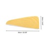 Unique Bargains Water-absorbent Two Colors Hair Towel 1 Pc - 2 of 4