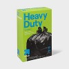 Heavy-Duty Contractor Flap-Tie Trash Bags - 45gal/24ct - up&up™ - image 3 of 4