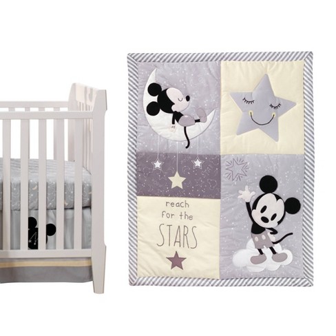 Disney Baby Infant Boys 4-Piece Mickey Mouse Crib Bedding Set 