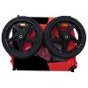 Racxily Pet Bike Trailer Dog Cart, for Small, Medium Pets, Easy Folding Cart Frame, Quick Release Wheel, Non-Slip Floor, Internal Leash - 4 of 4