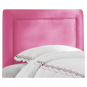 Twin Kids Border Headboard Hot Pink - Pillowfort