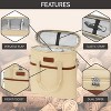 OPUX 3 Bottle Wine Carrier Tote, Insulated Leakproof Cooler Travel Bag, Portable Picnic BYOB Beach Party Gift Christmas - 4 of 4