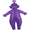 HalloweenCostumes.com One Size Fits Most   Inflatable Tinky Winky Adult Teletubbies Costume, Purple/Gray/Pink - 3 of 4