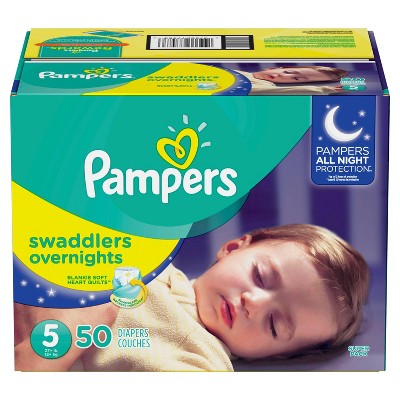 pampers swaddlers diapers size