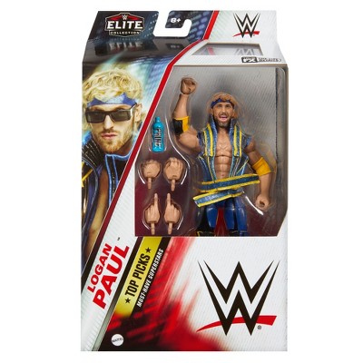 Wwe Elite Top Picks 2024 Blue & Yellow Logan Paul Action Figure : Target