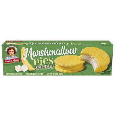 Little Debbie Banana Marshmallow Pies - 8ct/12.1oz