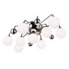 CWI Lighting Element 9 Light Flush Mount With Polished Nickel Finish - 2 of 4
