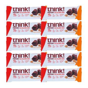 Think! Chunky Chocolate Peanut Protein Bar - Case of 10/1.41 oz