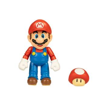 World of Nintendo Super Mario 4-Inch Cat Luigi with Super Ball