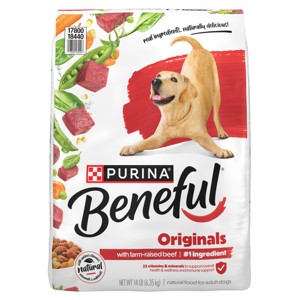 Purina Beneful Originals Real Beef Flavor Dry Dog Food - 1 of 4