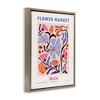 Stupell Industries Ibiza Flower Market Floating Frame Canvas Art - 2 of 4