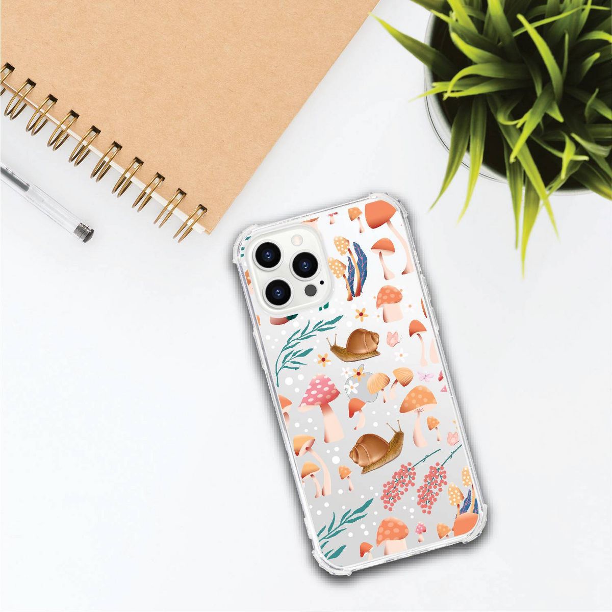 OTM Essentials Tough Edge iPhone 15 Pro Max Case - Shroom Bloom Shrooms - thumbnail 2
