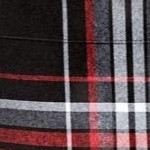 black plaid