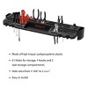 Tool Storage Shelf  Wall Mount Utility Shelf Organizer Rack Has 61 Slots, 4 Hooks, 2 Compartments  Garage Shelving and Tool Organizers by Stalwart - 3 of 4