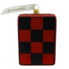 Ornaments To Remember 3.5 Inch Checker Board Checkers Board Postcard Tree Ornaments - 2 of 2