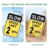 Unique Bargains Aluminum Weather Resistant Waterproof Rust Free Traffic Signs 1 Pc - 4 of 4