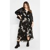 Women's Plus Size Ella Jane Maxi Dress - black | CITY CHIC - 4 of 4