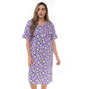 Just Love Short Sleeve Nightgown Sleep Dress for Women - 1 of 3