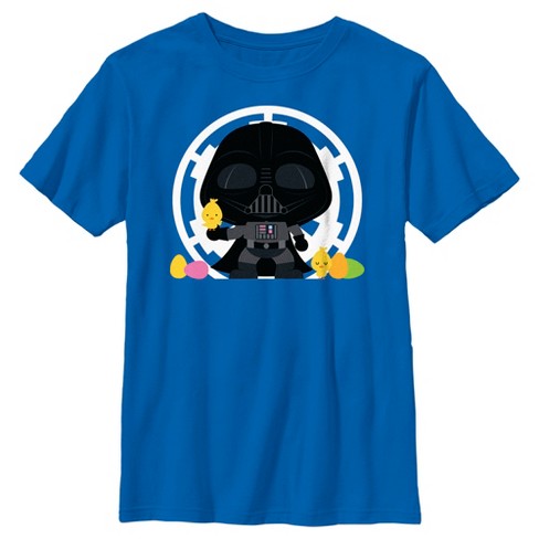 Boy's Star Wars Darth Vader Loves Easter and Baby Chickens T-Shirt - image 1 of 4