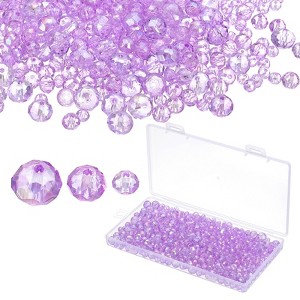 Unique Bargains Jewelry Making Craft Embellishments DIY Rondelle Beads - 1 of 4
