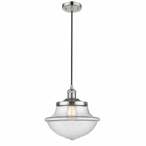 Oxford - 1 Light Cord Hung Mini Pendant In Traditional Style-11.5 Inches Tall and 11.75 Inches Wide - 1 of 1