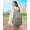 Generic School Backpack for Girls, Waterproof Backpacks for Girls 15.6 Laptop Multifunction Casual Daypack - 2 of 4