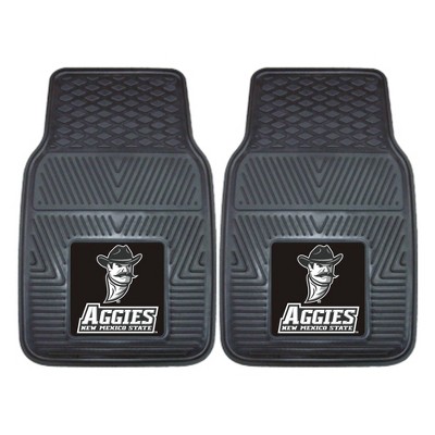 NCAA New Mexico State Aggies Vinyl Car Mat Set - 2pc