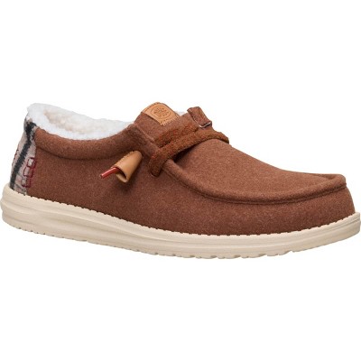 HEYDUDE Wally Cozy Plaid , Downtown Brown/Multi, 12 — фото 5