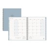 Morris & Co. 8.5"x11" by Blue Sky 2026  Weekly/Monthly Wirebound Planner Hardcover Solid Dearle Blue - 4 of 4