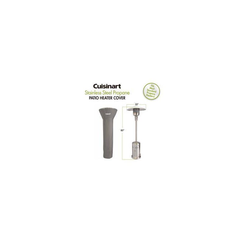 Cuisinart Universal Fit Backyard Patio Heater Cover - Gray, 4 of 6