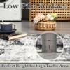 Modern Abstract Area Rugs for Living Room Bedroom Low Pile Rug Non-Slip Rug - 4 of 4