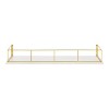 24" x 8" Benbrook Decorative Wall Shelf White - Kate & Laurel All Things Decor - 2 of 4