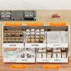 Carbon Steel Kitchen Retractable Cabinet Drawer Rack For Dishes And Pots Pull-Out Basket Storage Box Basket Pull-Out Storage Rack - 4 of 4